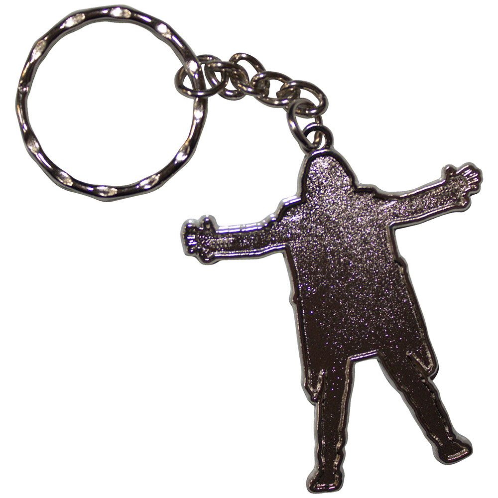 David Gilmour - Luck & Strange Sleutelhanger - Zwart